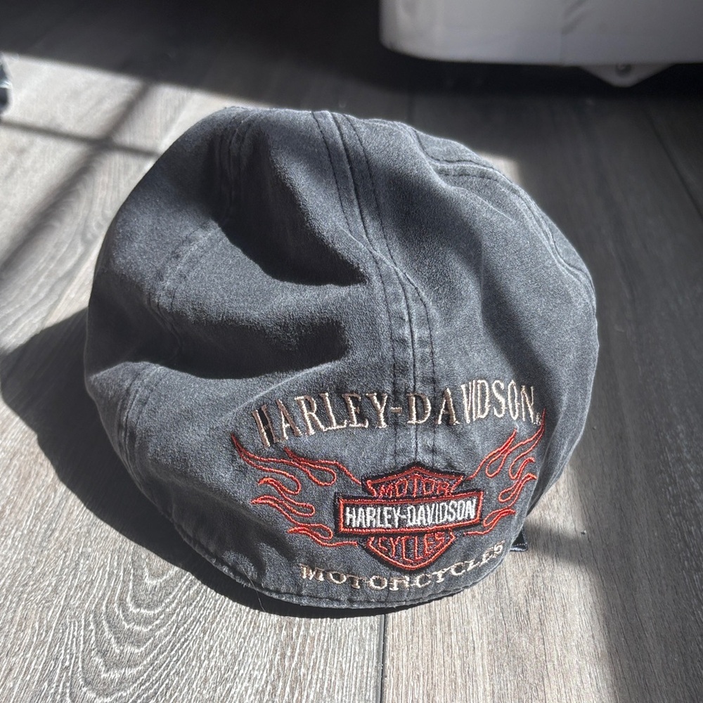 Vintage Harley-Davidson Paper Boy Cap - Mens Large
